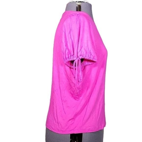 Bar III Knit Tie-Sleeve Top Sz XXL - Picture 3 of 10